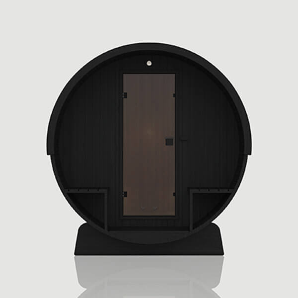 Hekla Sauna Barrel 210 Nero Sauna