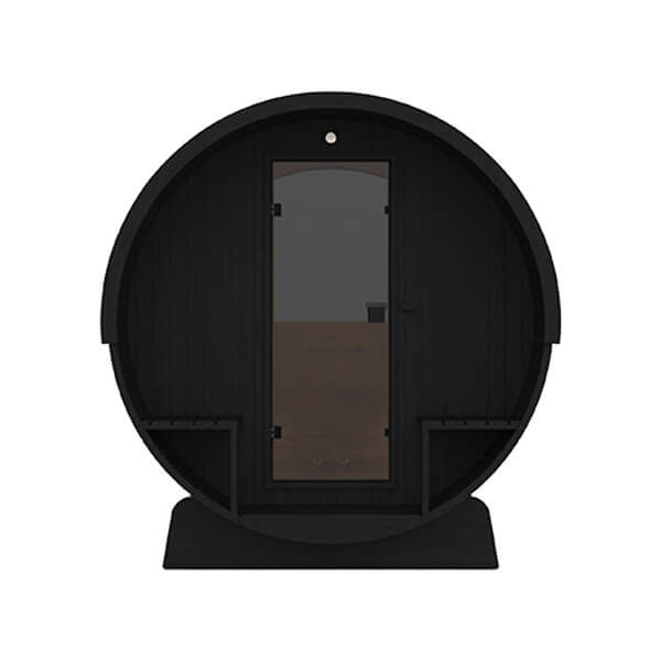 Hekla Sauna Barrel 210 Nero Sauna